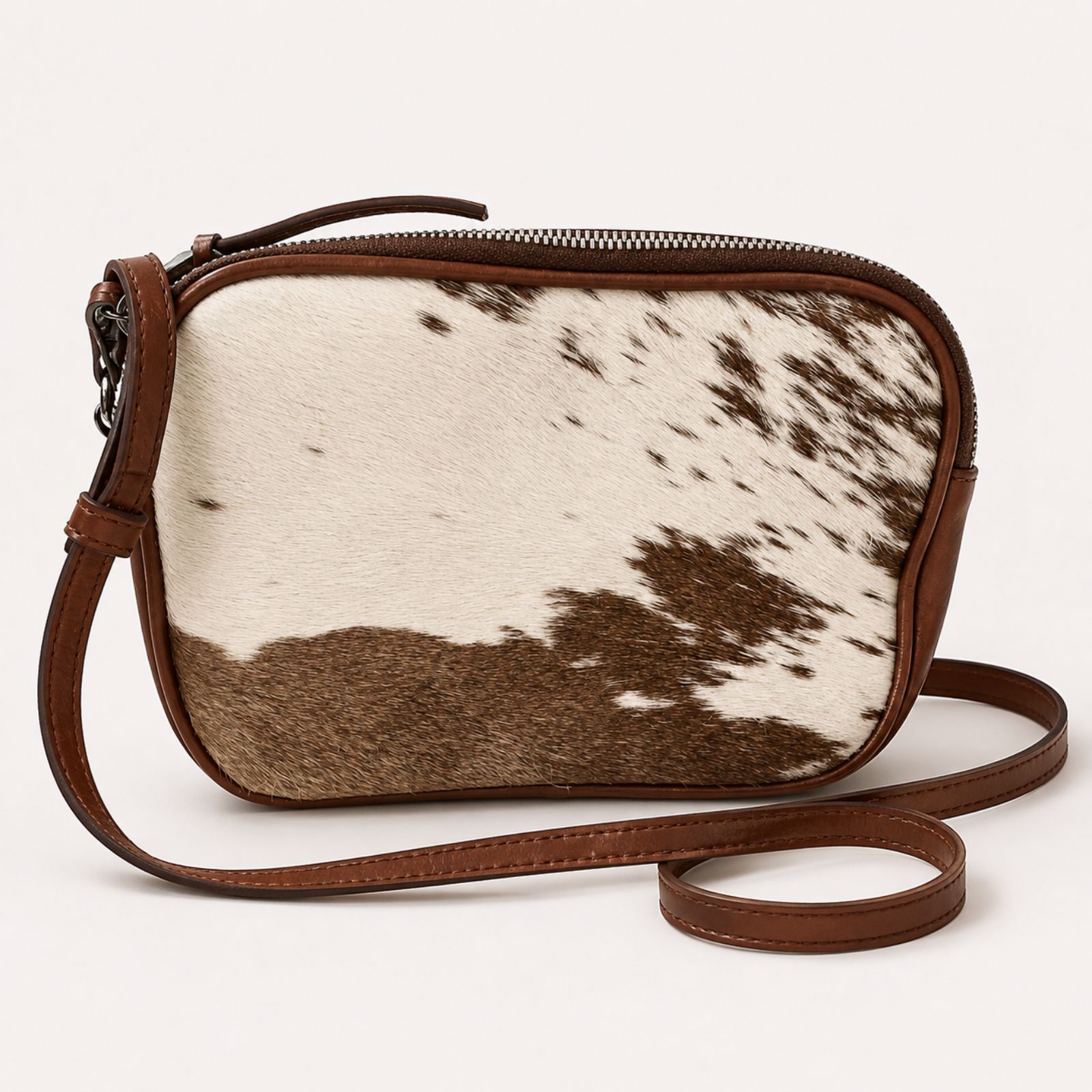 Mark & Graham Pony Hair & Leather Crossbody Bag
